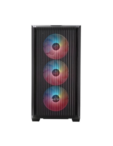 CAJA GAMING DANUBE KAMP BX300  ATX ABYSM NEGRA SIN FUENTE PN: AB123012 EAN: 6974560223343   