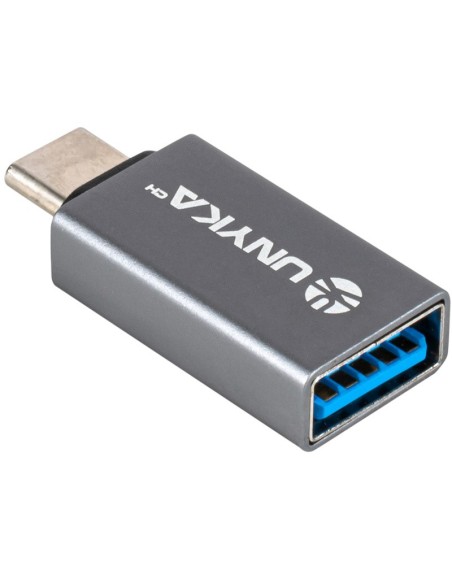 CONVERSOR TYPE-C MACHO A USB   3.0 HEMBRA NEGRO PN: 53155 EAN: 6940533544654   