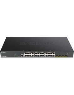 SWITCH GIGA 28PTOS DLINK       DGS-1250-28XMP/E SMART...