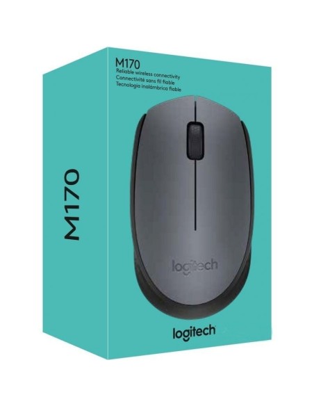 RATON WIRELESS LOGITECH M170   NEGRO PN: 910-004642 EAN: 5099206062887   