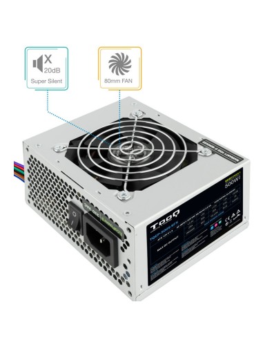 FUENTE  500W/20A SFX MICRO ATX  TOOQ PN:...
