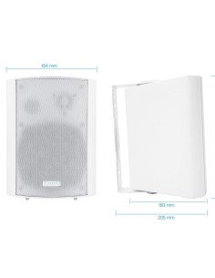 ALTAVOCES AUTOAMPLIFICADOS DE  PARED BLANCO PN: TQOWS-01W...