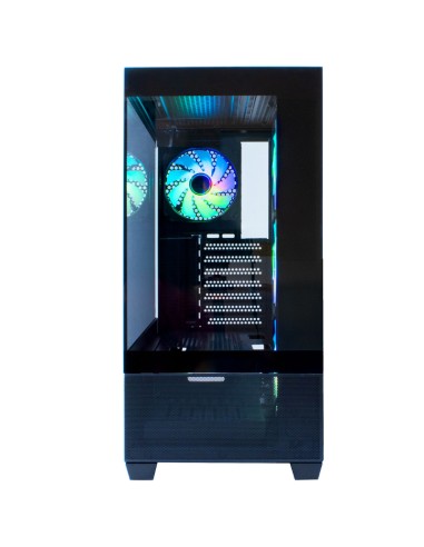 CAJA GAMING ATX GA250 COOLBOX  VISION RGB NEGRA...