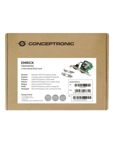 CONTROL. 2 PTOS SERIE PCI CONC EPTRONIC PN:...