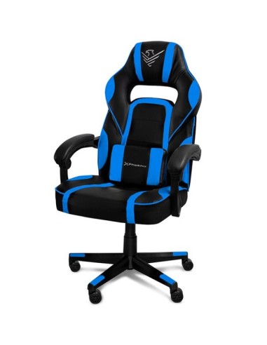 SILLA GAMING PHOENIX TROPHY    CUERO PU AZUL...