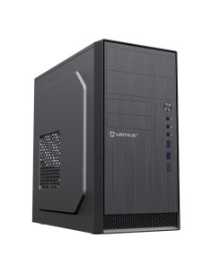 CAJA MICRO ATX UNYKA AERO C12  V2 NEGRA SIN FUENTE PN:...