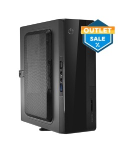 CAJA MINI ITX SLIM UK-1007 U3  NEGRA USB 3.0 CON/FUENTE...