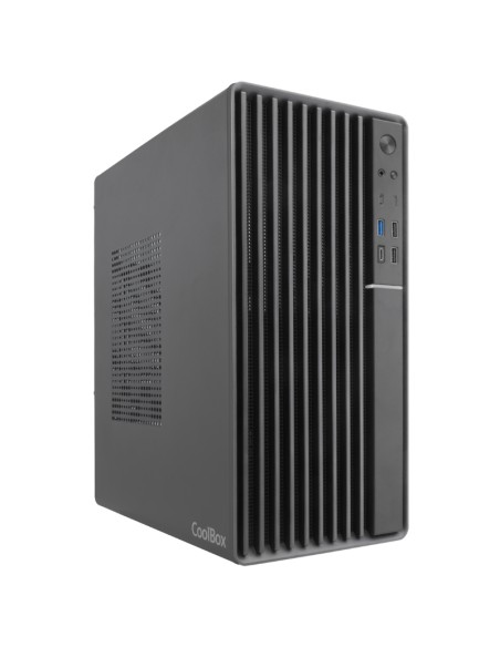 CAJA MATX COOLBOX M840 NEGRA   SIN FUENTE PN: COO-PCM840-0 EAN: 8436624420207   